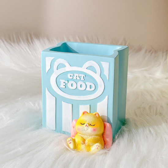 Подставка для канцелярских принадлежностей «Cat food»