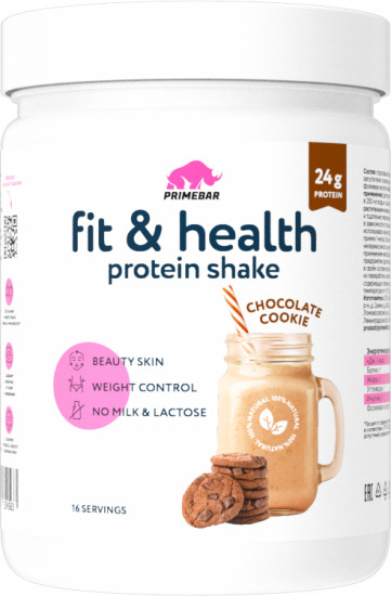 Протеин растительный со вкусом шоколадного печенья «Protein shake»