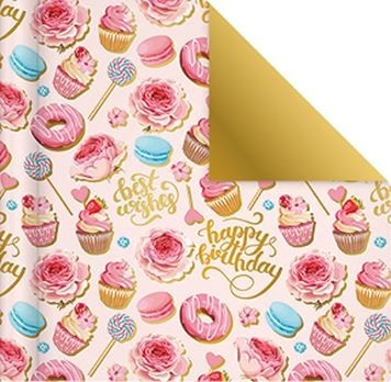 Бумага упаковочная «Donut Delight»