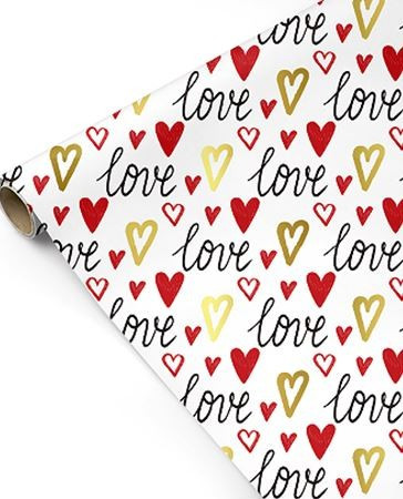 Бумага упаковочная «LoveWrap»