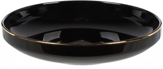 Тарелка суповая «Black Gold»