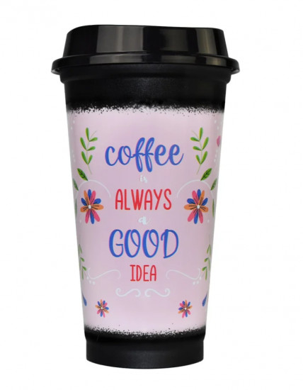 Стакан тамблер «City style Coffee»