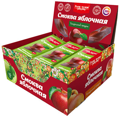 Набор смоквы яблочной классический без сахара