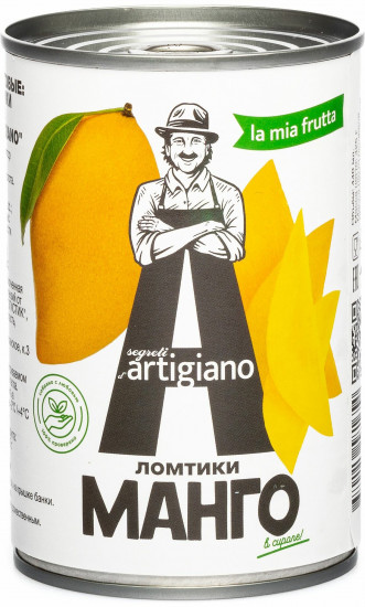 Манго ломтики в сиропе