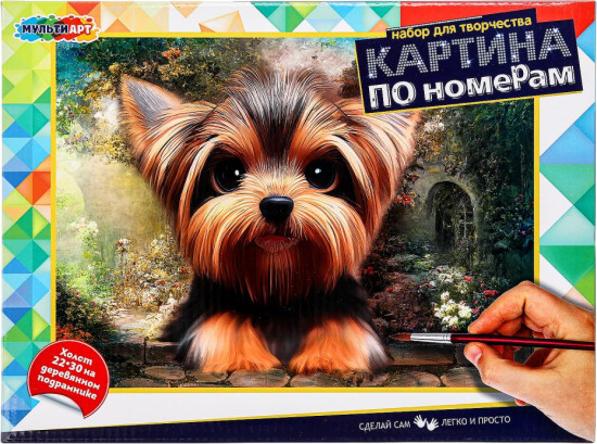 Картина по номерам «Йорк»