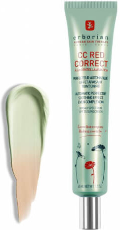 CC-крем для лица корректирующий SPF25 «Red Correct», оттенок Green