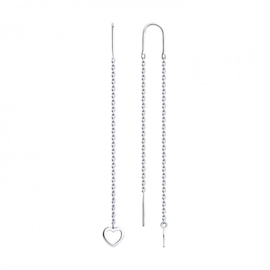Серьги из серебра
