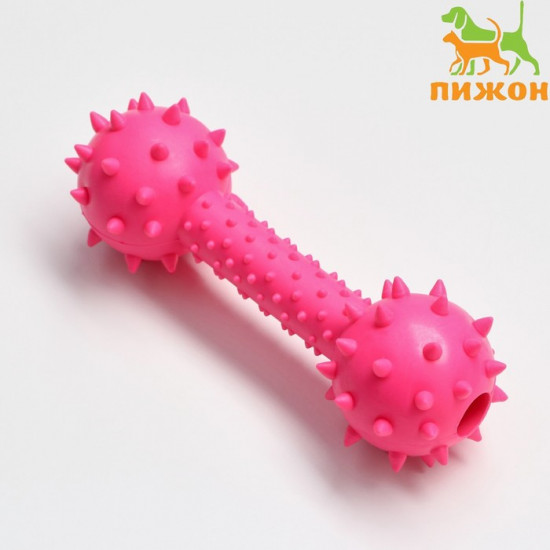 Игрушка жевательная «Грозная гантель»