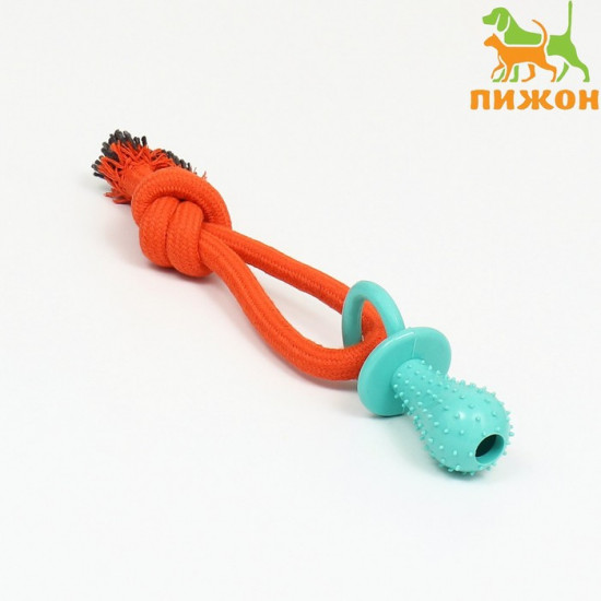 Игрушка жевательная с канатом «Сосочка»