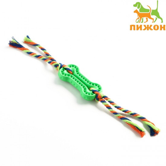 Игрушка жевательная с канатом
