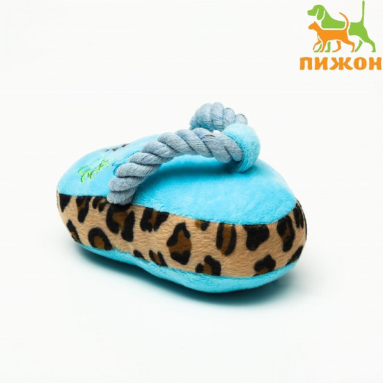 Игрушка для собак «Тапок с канатом»