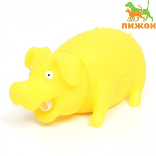 Игрушка для собак «Весёлая свинья»