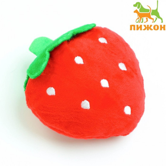 Игрушка для собак «Ягода-клубника»