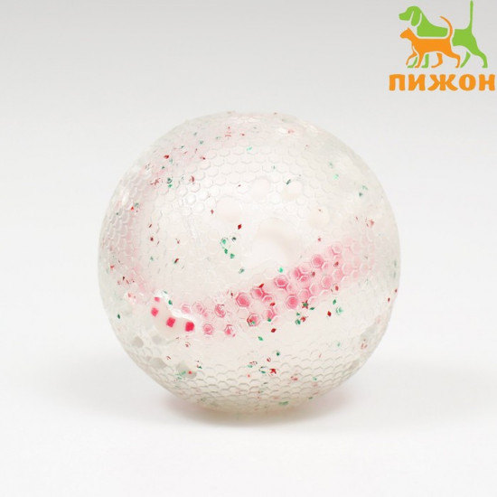 Игрушка для собак «Мяч бейсбол-косточки»