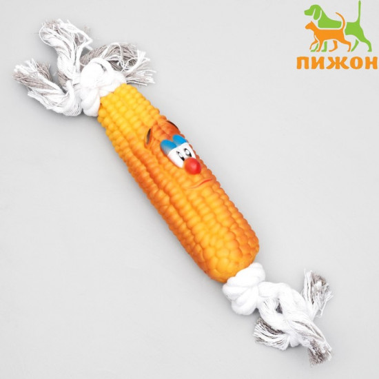 Игрушка для собак на канате «Кукуруза»