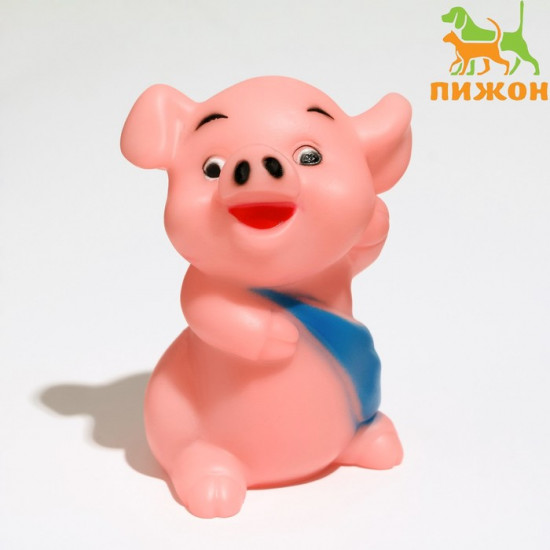 Игрушка для собак «Веселая свинка – Обжорка»
