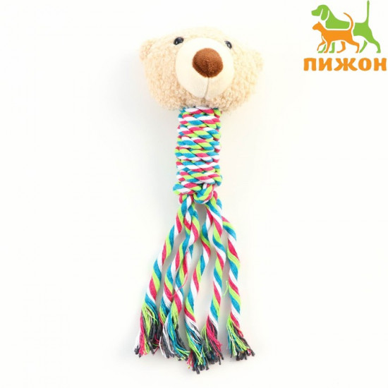 Игрушка для собак с погремушкой «Медведь»