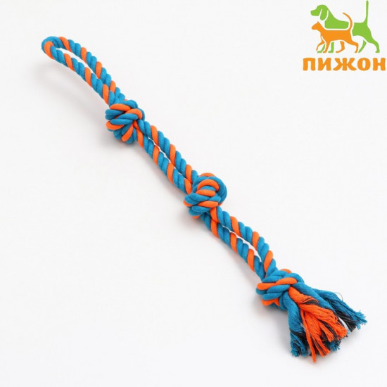 Игрушка-дразнилка для собак канатная