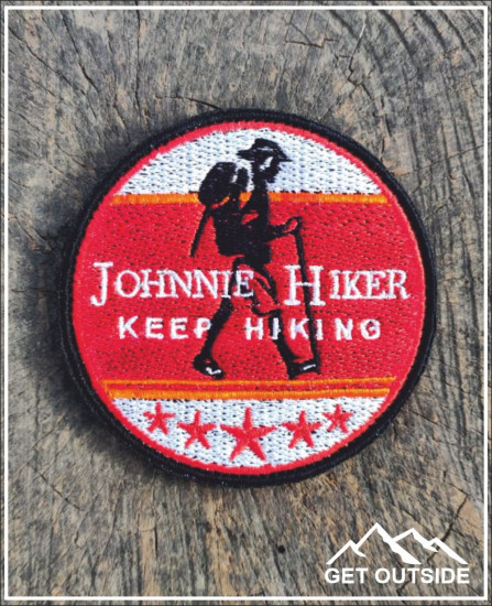 Шеврон «Johnnie Hiker, keep hiking»