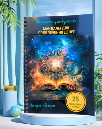 Раскраска «Мандалы для привлечения денег»