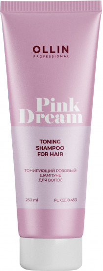 Шампунь для волос тонирующий розовый «Toning Shampoo For Hair»