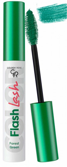 Тушь для ресниц «Flash Lash Colored», оттенок 02 Forest Green