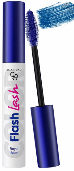 Тушь для ресниц «Flash Lash Colored», оттенок 04 Royal Blue