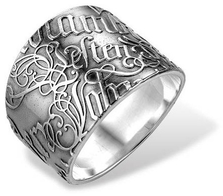 Кольцо из серебра