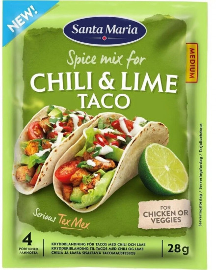 Приправа «Chili & Lime Taco»