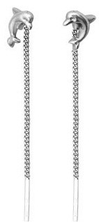 Серьги из серебра
