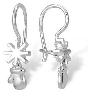 Серьги из серебра