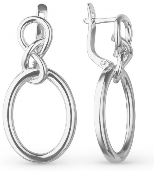 Серьги из серебра