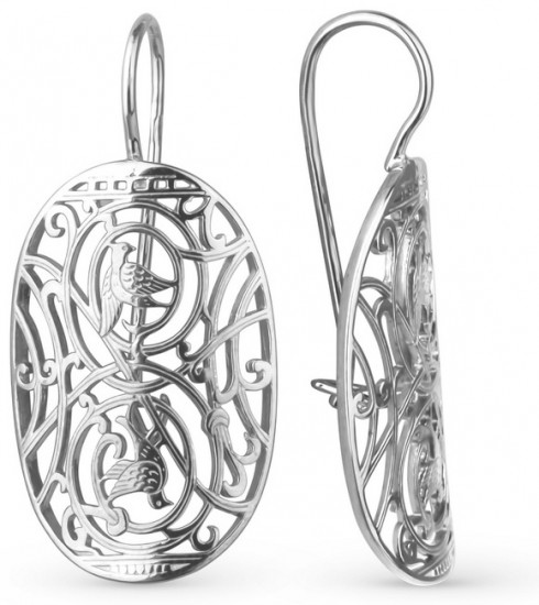 Серьги из серебра