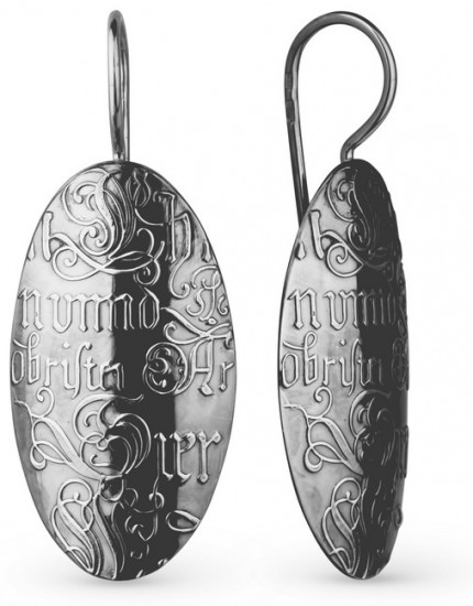 Серьги из серебра