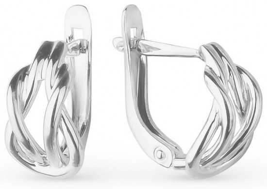 Серьги из серебра