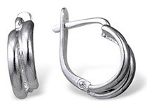 Серьги из серебра