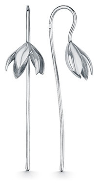 Серьги из серебра