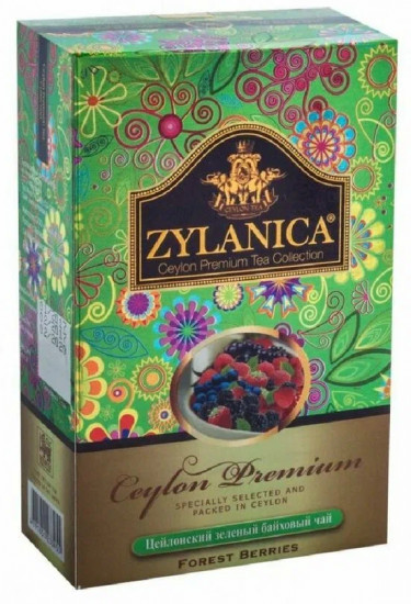 Чай зеленый с лесными ягодами «Ceylon Premium Collection»