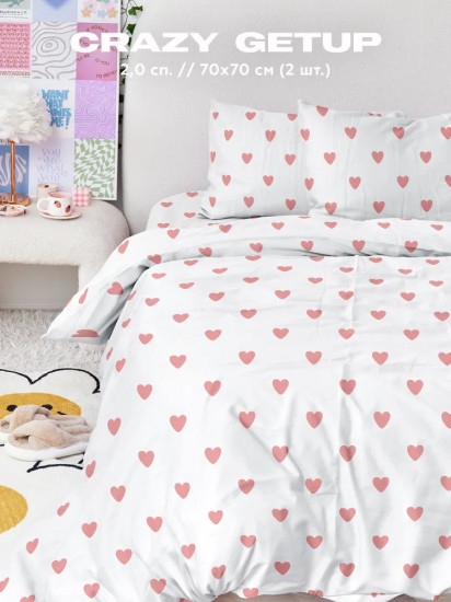 Комплект постельного белья «Pinky love»