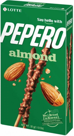Соломка в шоколадной глазури «Pepero Almond»