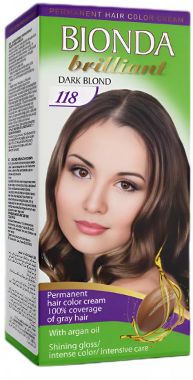 Крем-краска для волос, оттенок 118 Dark Blond