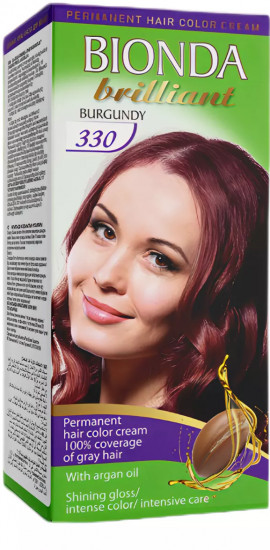 Крем-краска для волос, оттенок 330 Burgundy