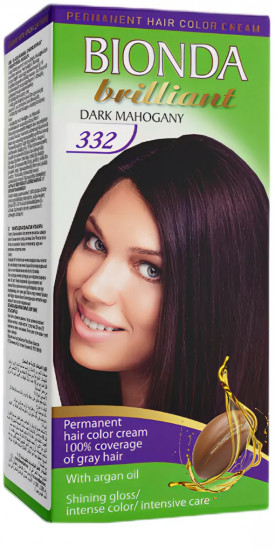 Крем-краска для волос, оттенок 332 Dark Mahogany