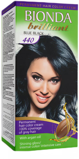 Крем-краска для волос, оттенок 440 Blue Black