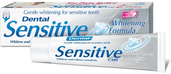 Зубная паста для отбеливания и укрепления эмали «Sensitive Whitening Formula»