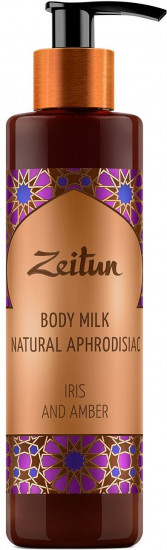 Молочко для тела «Iris and Amber Natural Aphrodisiac. Ирис и амбра с натуральными афродизиаками»