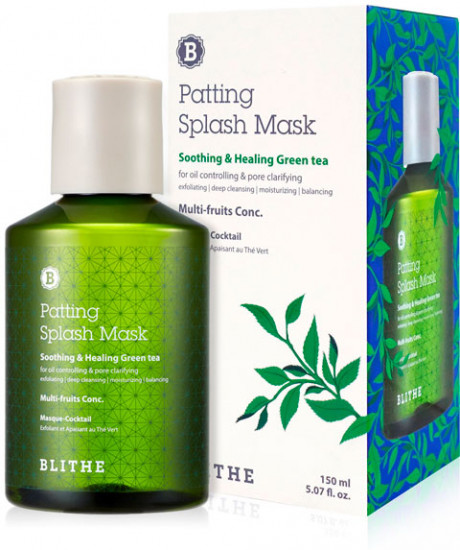Сплэш-маска для лица «Green Tea Patting Splash Mask»