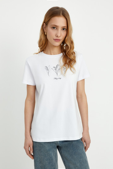 Футболка женская приталенного силуэта