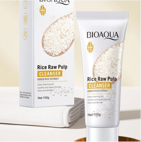 Пенка для умывания «Rice Raw Pulp Cleanser»