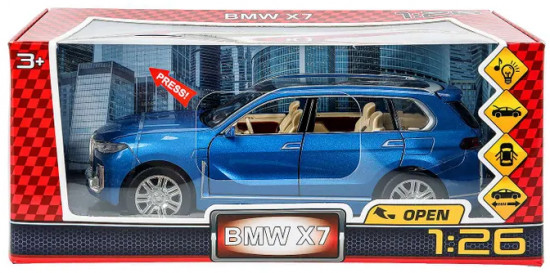 Металлическая модель «BMW X7»